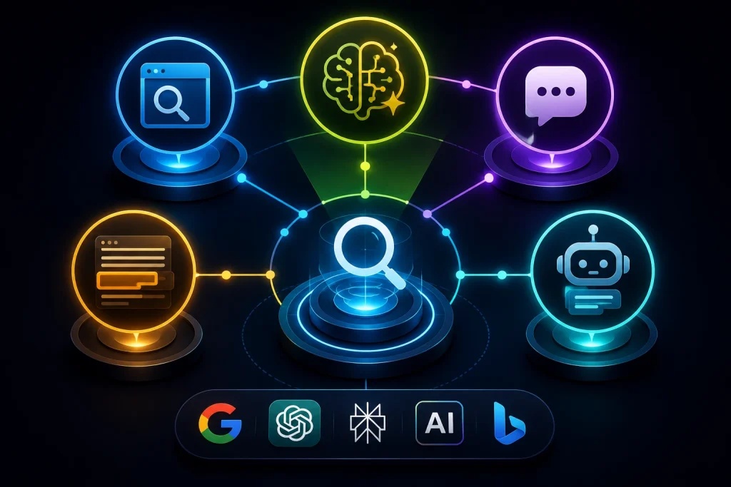 GEO vs SEO vs AEO vs AI SEO vs LLM SEO